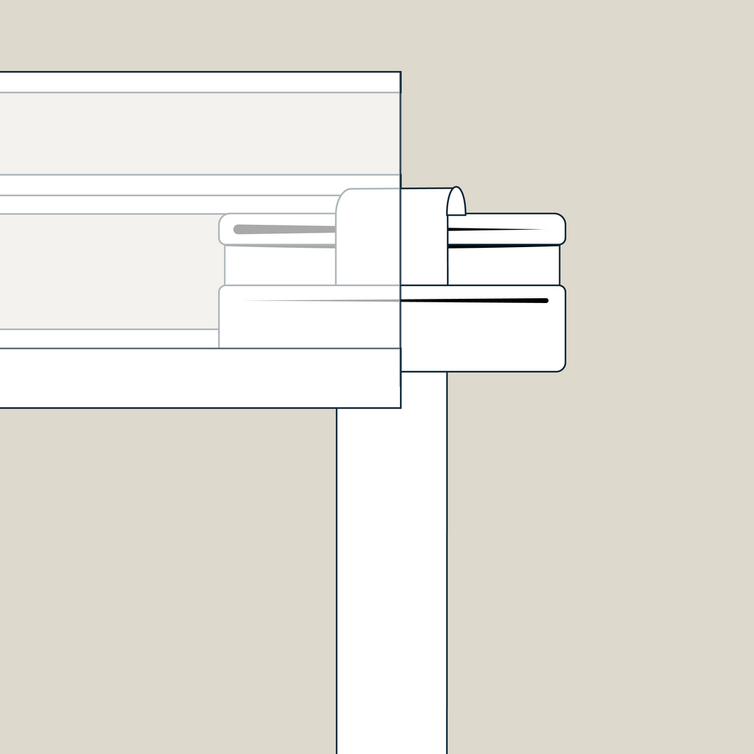 Original Gallery System Clear Tape Hangers, 10-pack