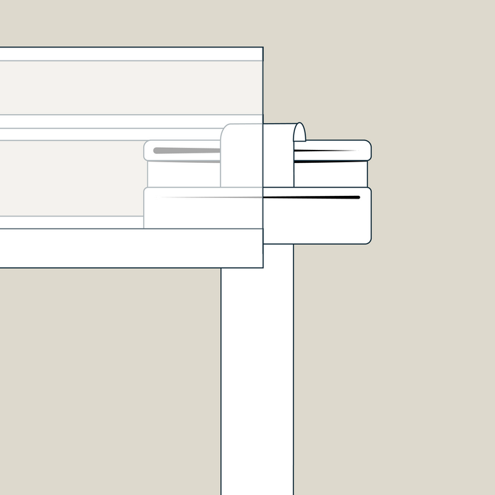 Original Gallery System Clear Tape Hangers, 10-pack