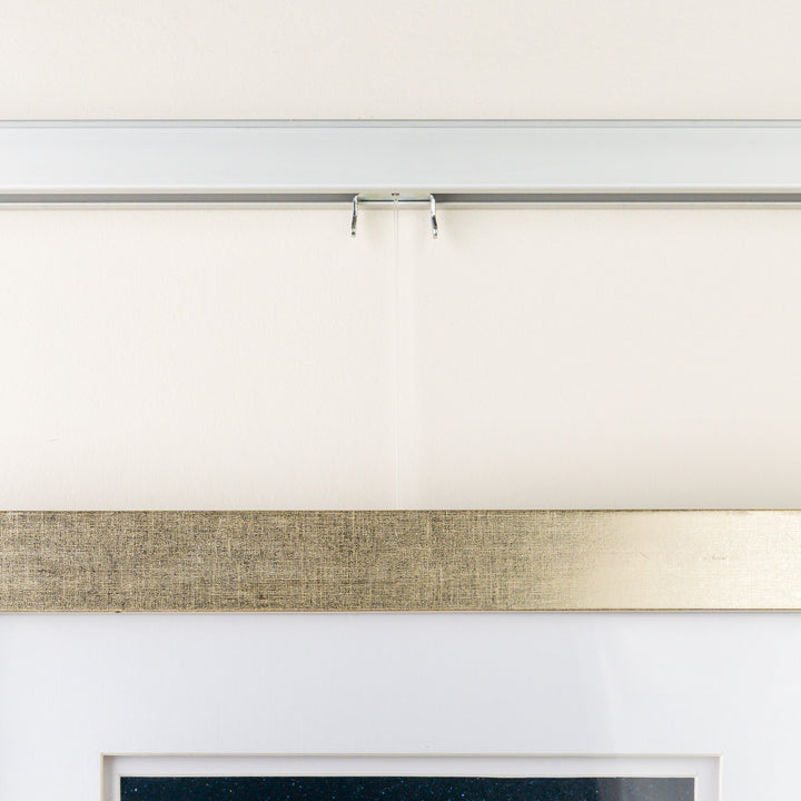 Complete Art Hanging Kit with Clearline Hangers for Original Gallery Wall Track