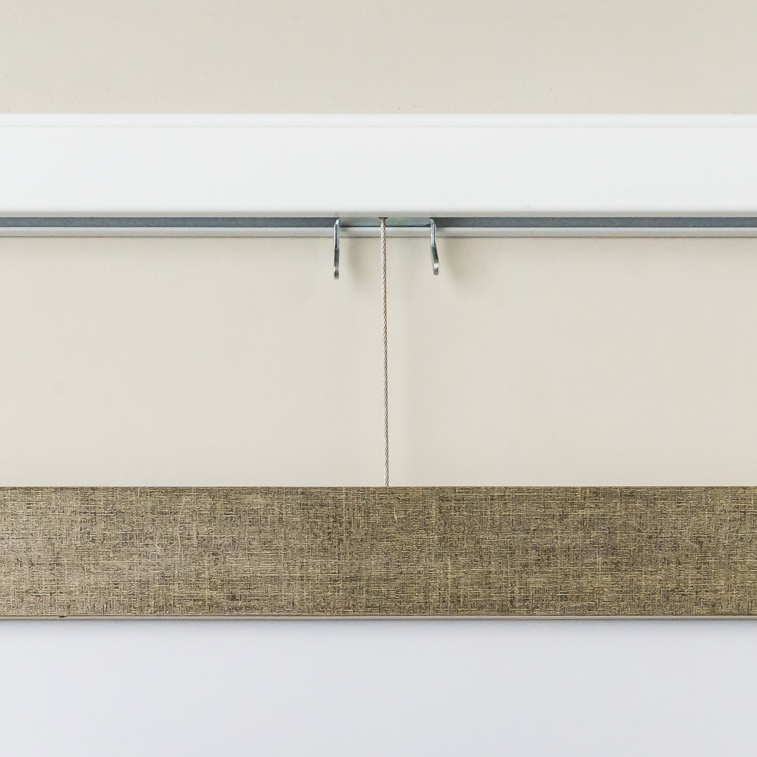 Complete Art Hanging Kit with Steel Cable Hangers for Original Gallery Wall Track