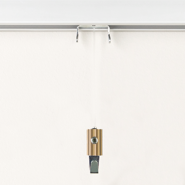 Complete Art Hanging Kit with Clearline Hangers for Original Gallery Wall Track