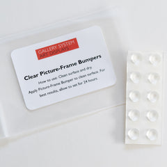 Clear Picture-Frame Bumpers, 10-pack