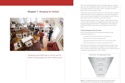 sample text from Art Hanging for Artists chapter of Everyone's Guide to Art Hanging book
