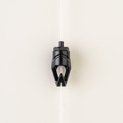 GalleryOne Clearline Hangers + Pushbutton Hooks, 10 each