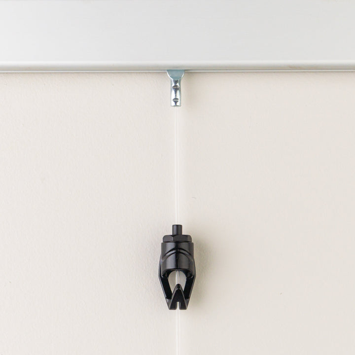 GalleryOne Clearline Hangers + Pushbutton Hooks, 10 each