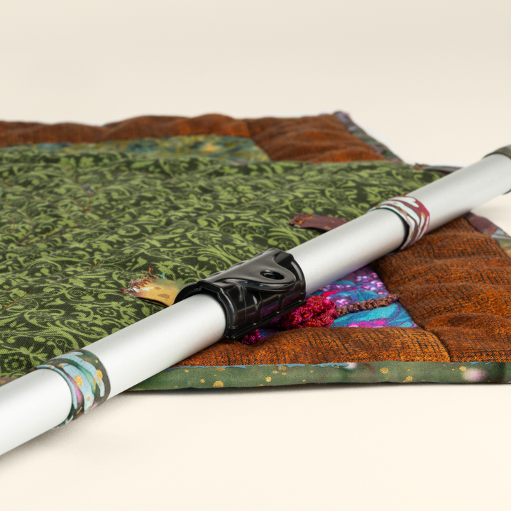 HangItDangIt Quilt Hanging Rod in Use