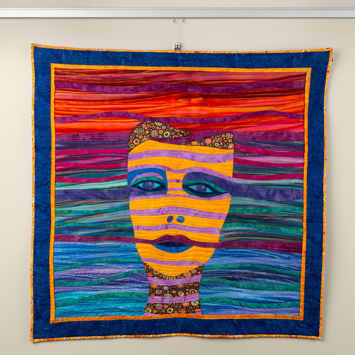 Quilt Hanging on Quilt Hanging System