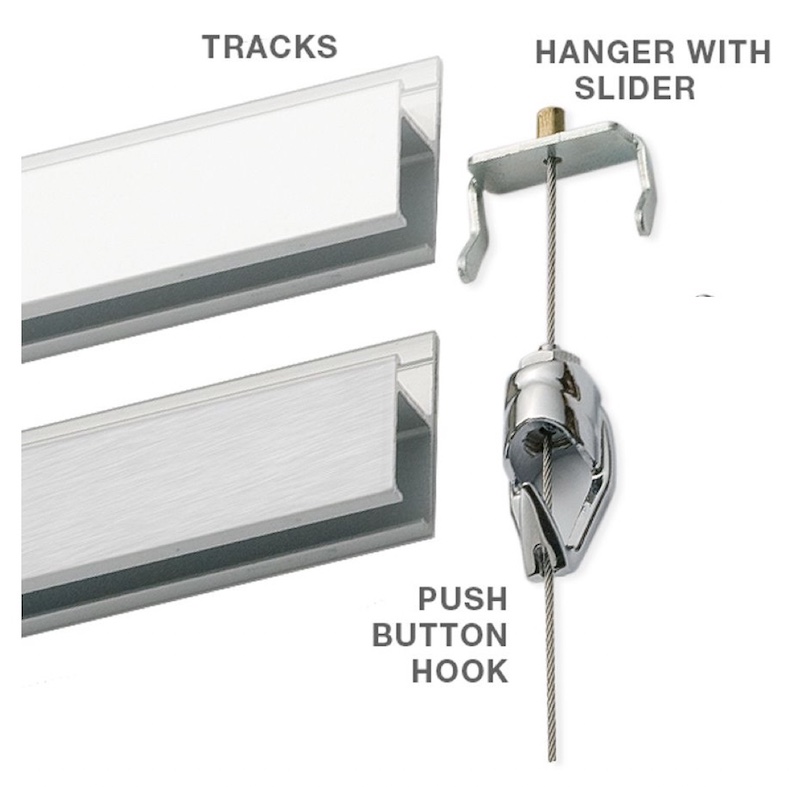 Shop Steel Cable Art Hanging System Kits
