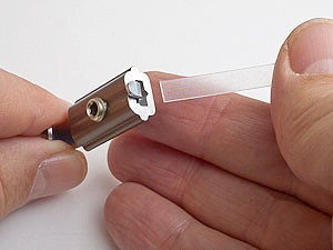 Clear Tape Picture Hanging System Setup