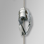 Pushbutton Hook for GalleryOne picture hanging system